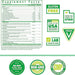  ZHOU Supergreens Max Raspberry 60 Vegan Gummies 